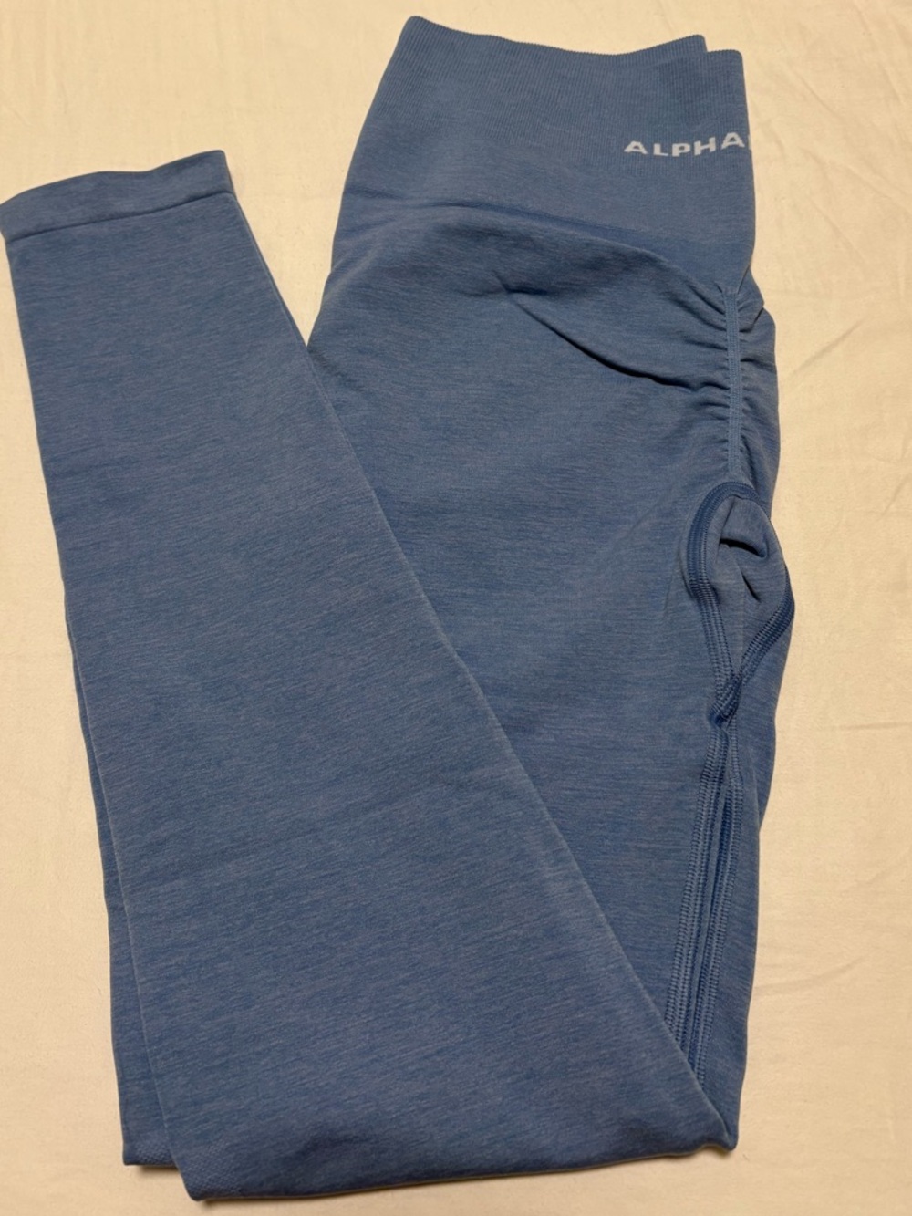 Alphalete amplify Light Blue Seamless Leggings
